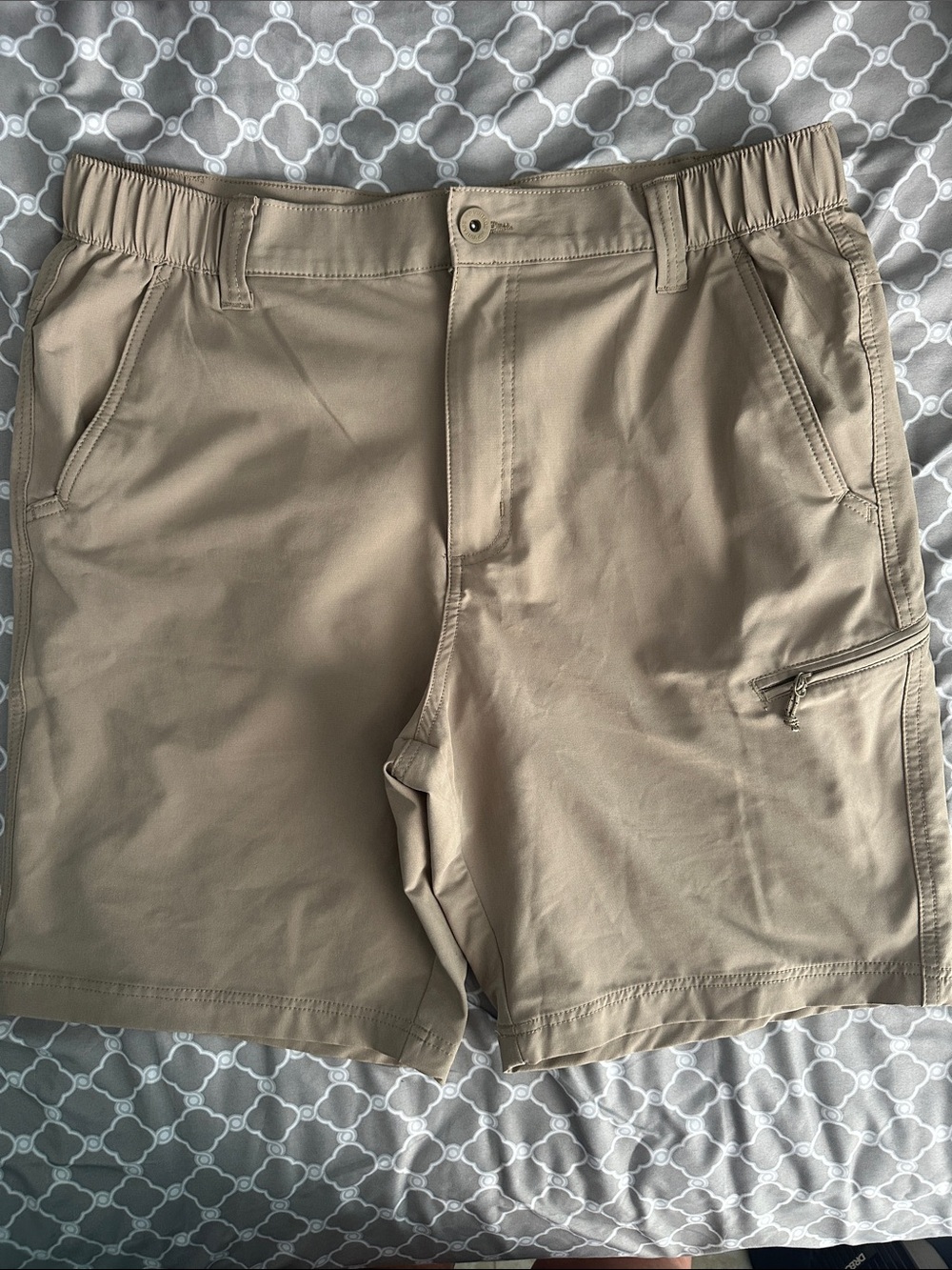 Men's Original Weatherproof Vintage Khaki Shorts Sz 34